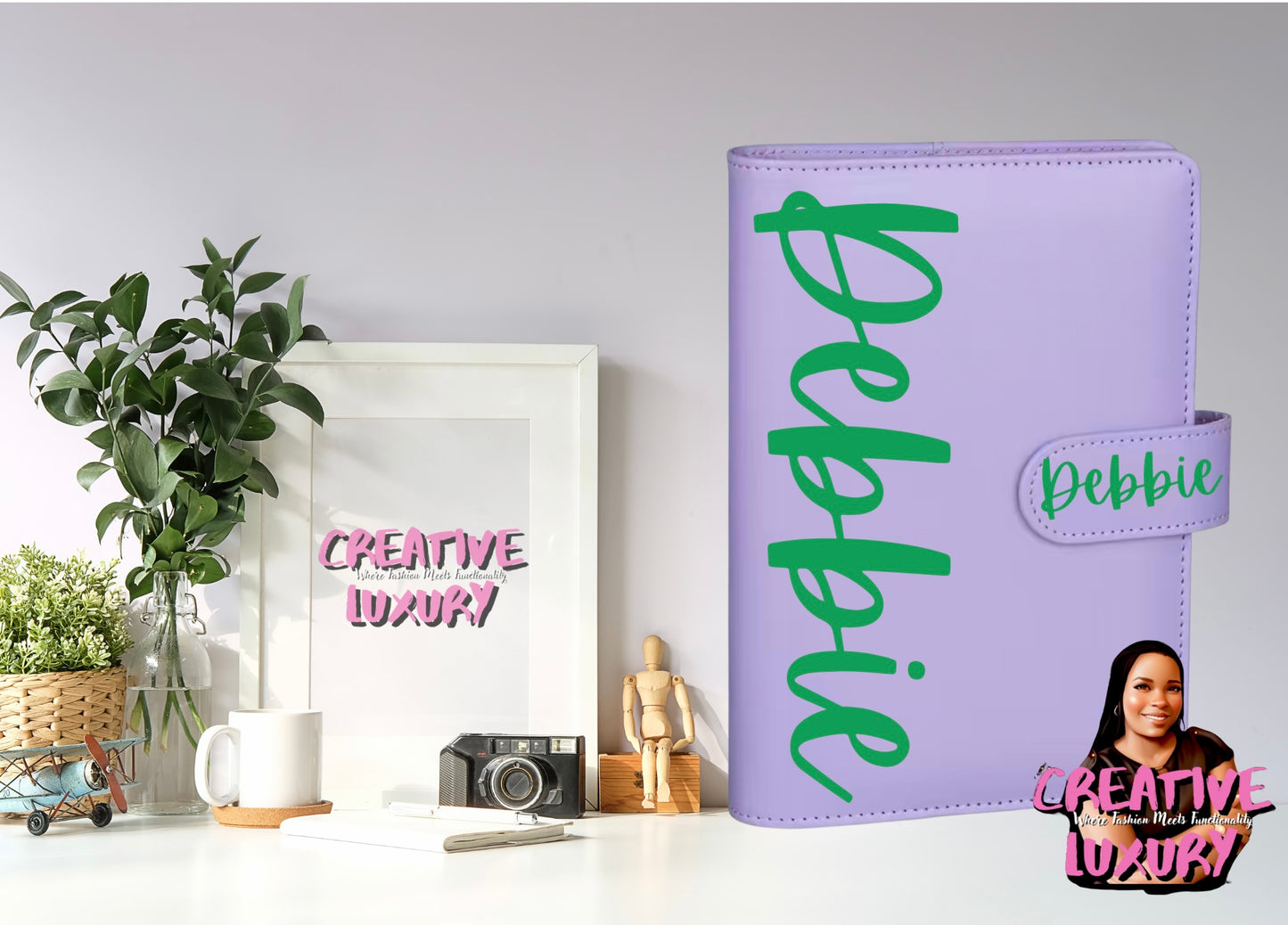 Babygirl- MEGA Font Sized Personalized A6 Budget Binder