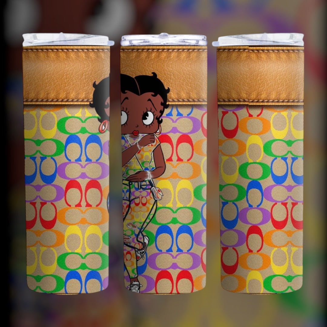 Vaso delgado inspirado en el diseñador Betty