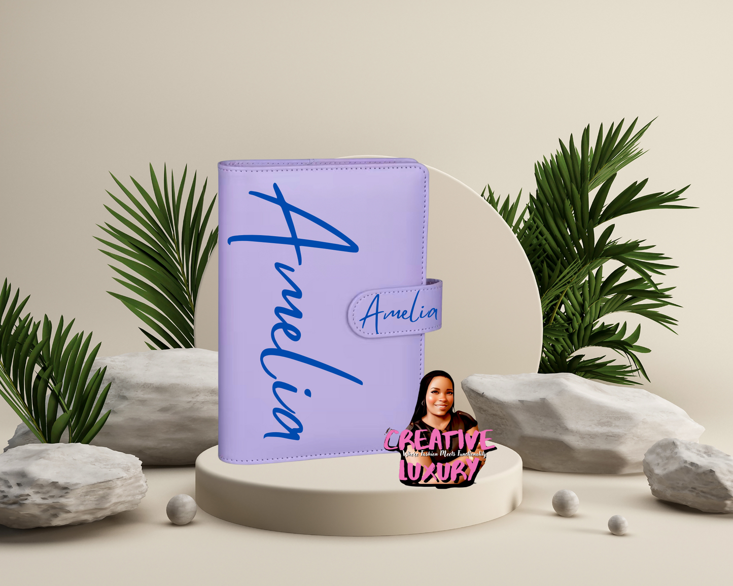 Script- MEGA Font Sized Personalized A6 Budget Binder