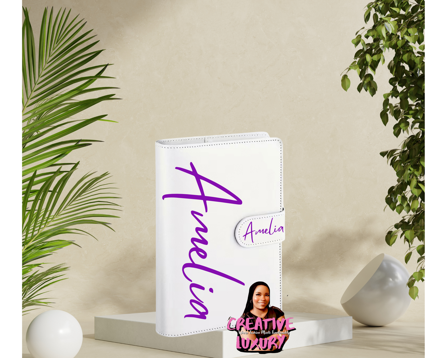 Script- MEGA Font Sized Personalized A6 Budget Binder