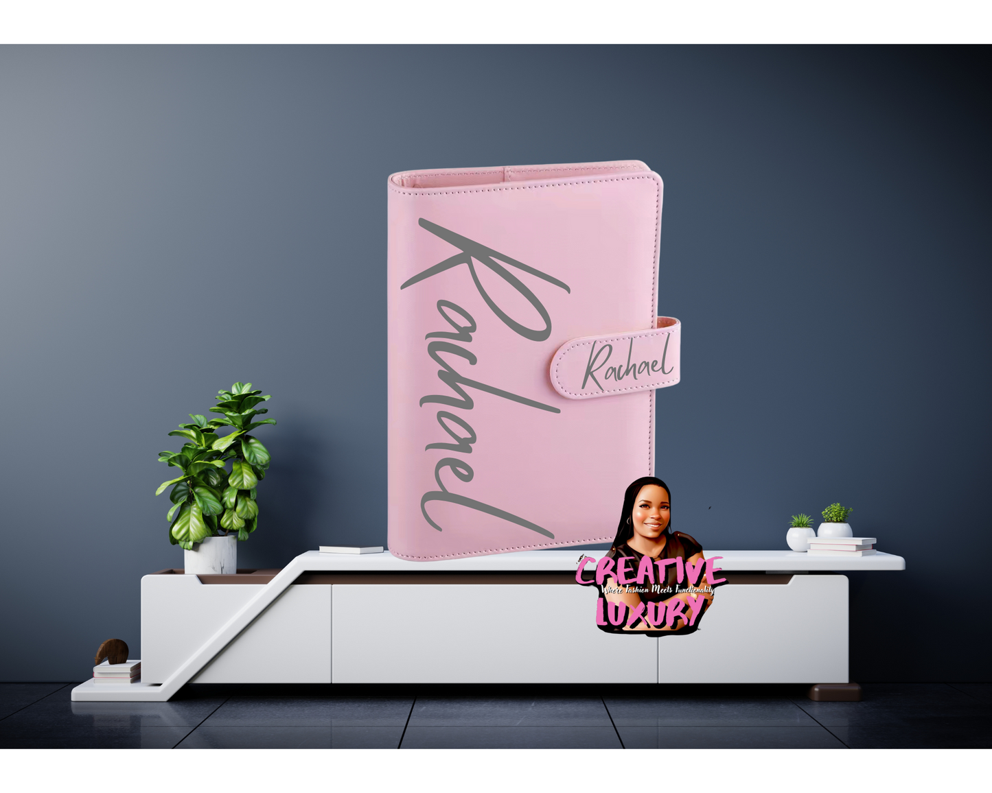 Script- MEGA Font Sized Personalized A6 Budget Binder