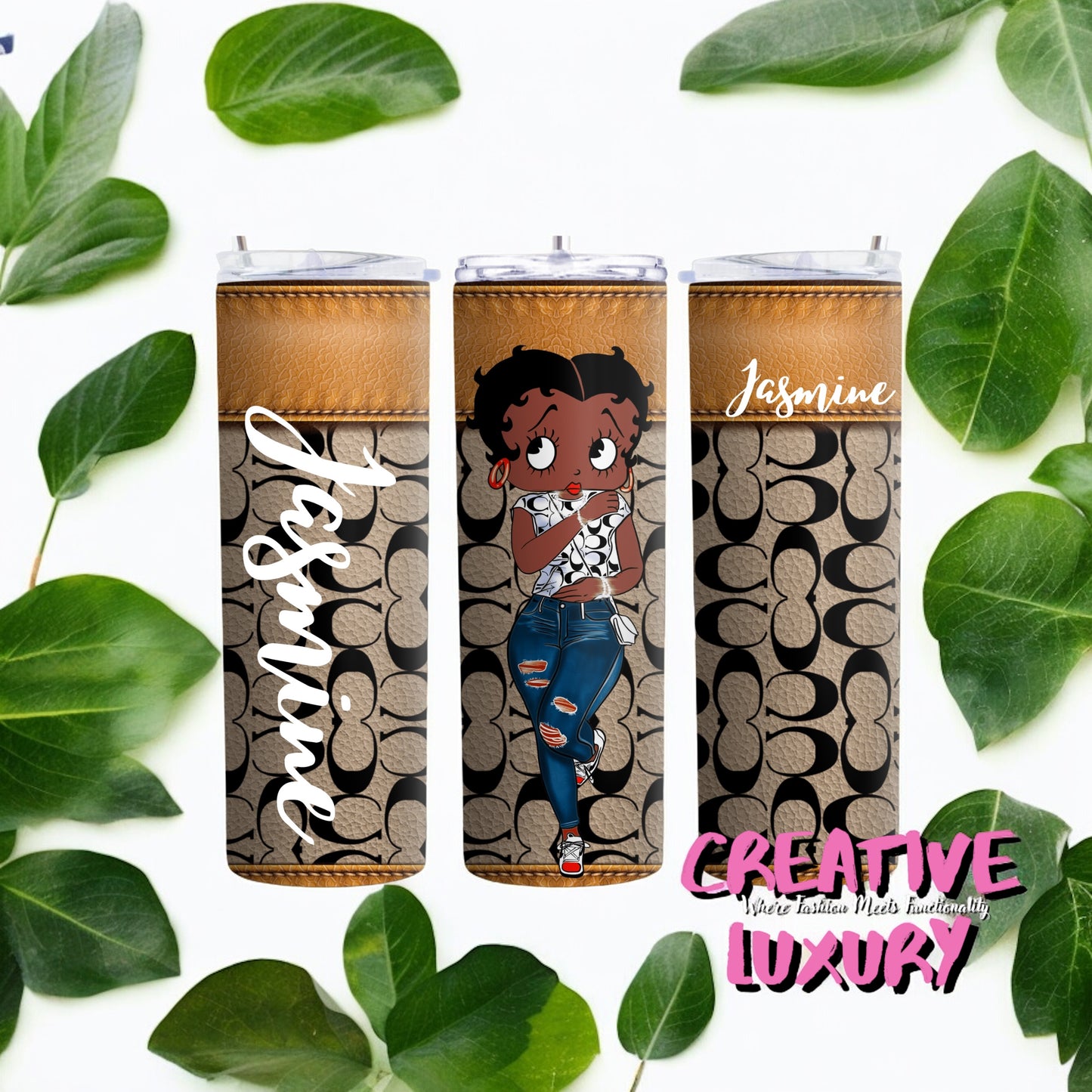 Personalizable, Betty Boop, Tumbler 20oz Skinny Png ,Skinny Tumbler 20oz ,Logo Tumbler, Fashion Brand Logo, Tumbler