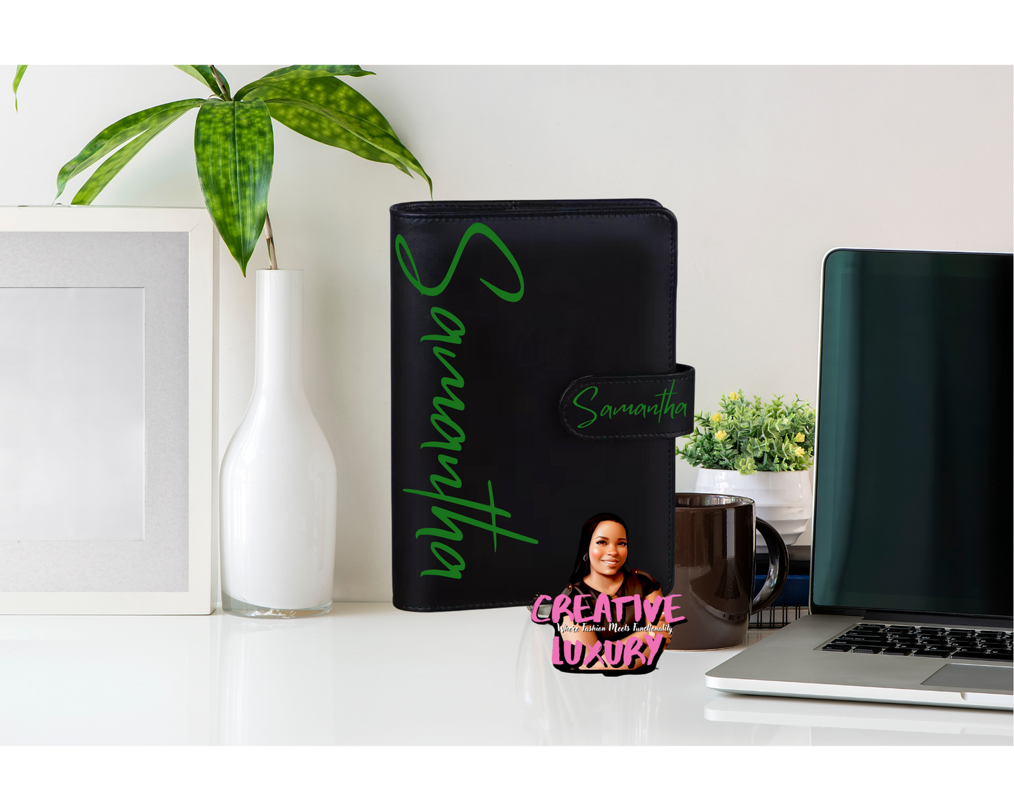 Script- MEGA Font Sized Personalized A6 Budget Binder