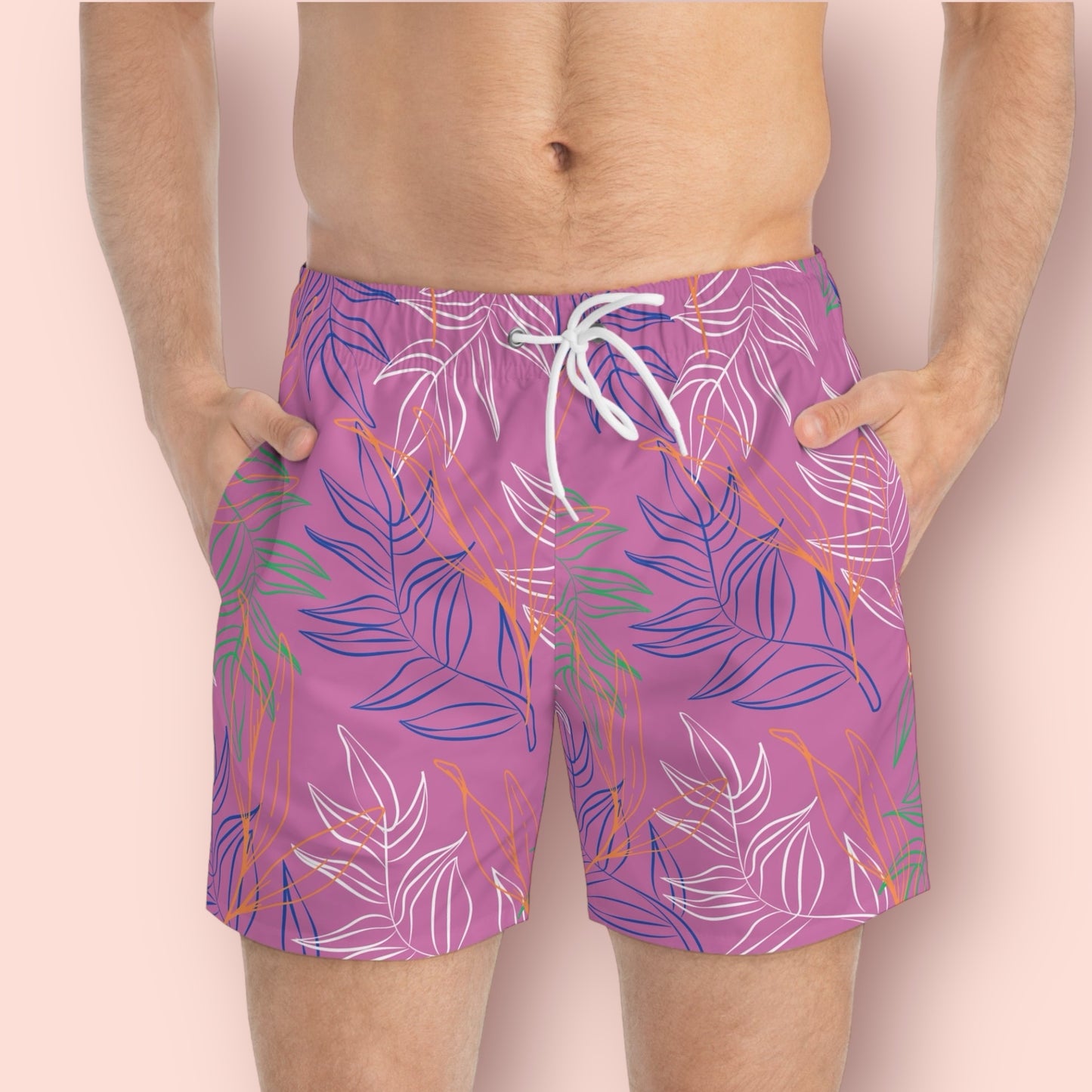 Mens Popular Swim Trunks