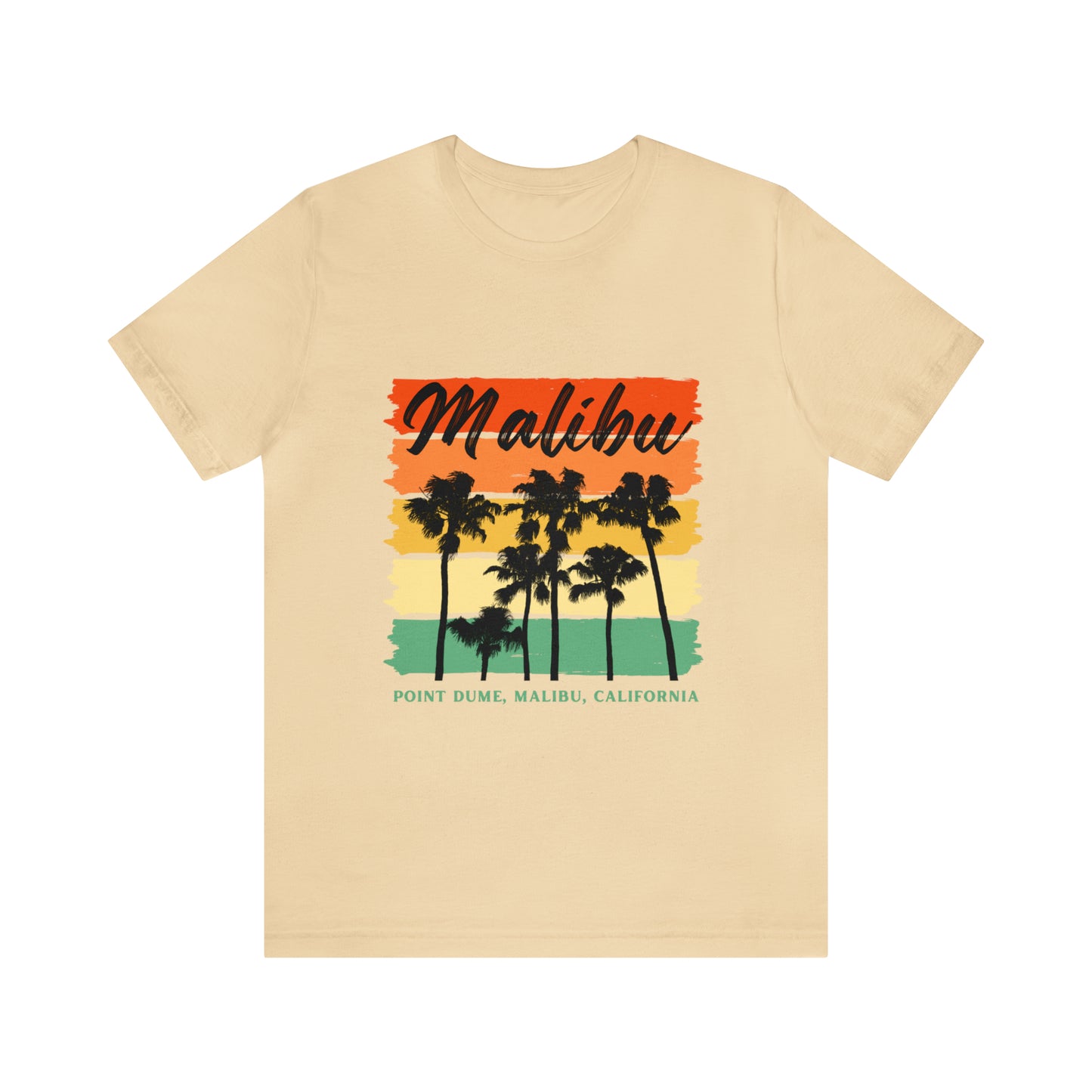 Camiseta unisex de manga corta de Malibú, California