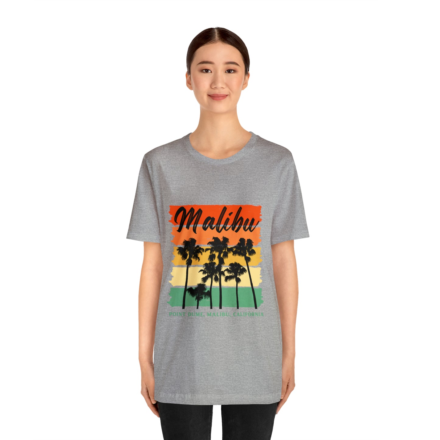 Camiseta unisex de manga corta de Malibú, California