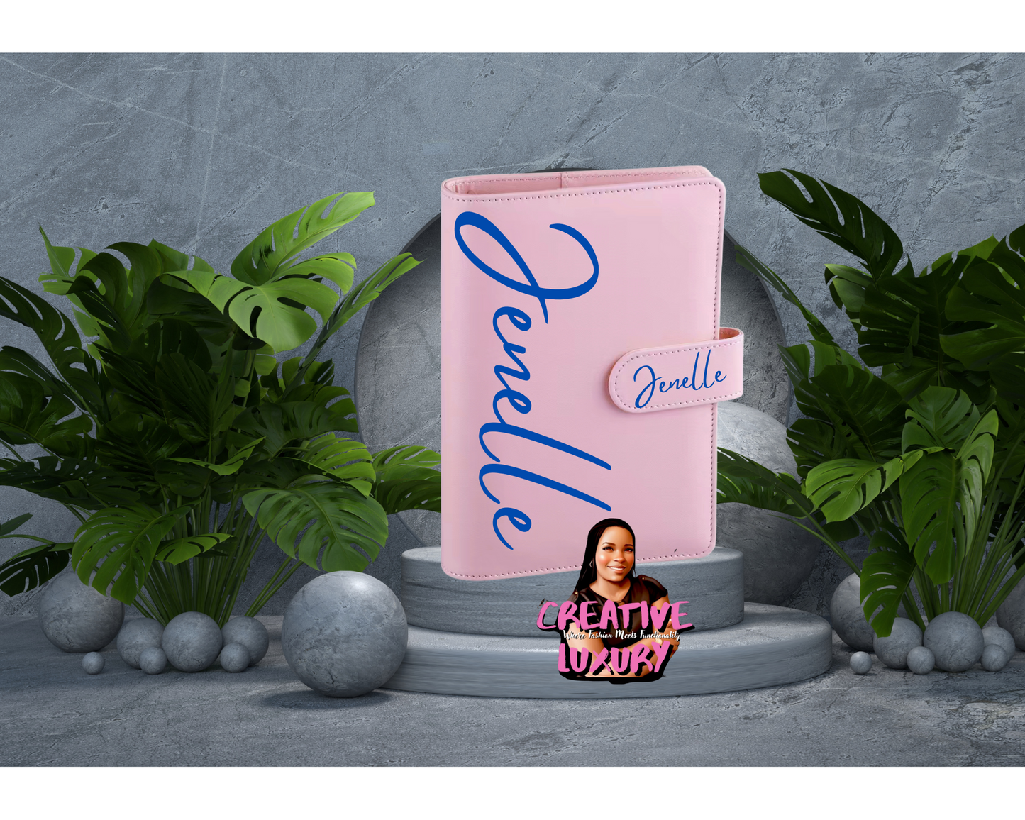 Script- MEGA Font Sized Personalized A6 Budget Binder