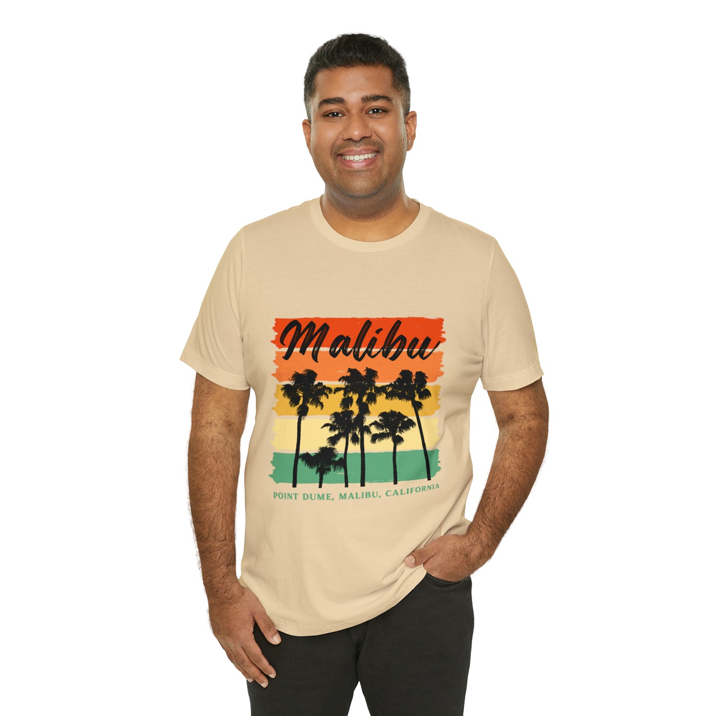 Camiseta unisex de manga corta de Malibú, California