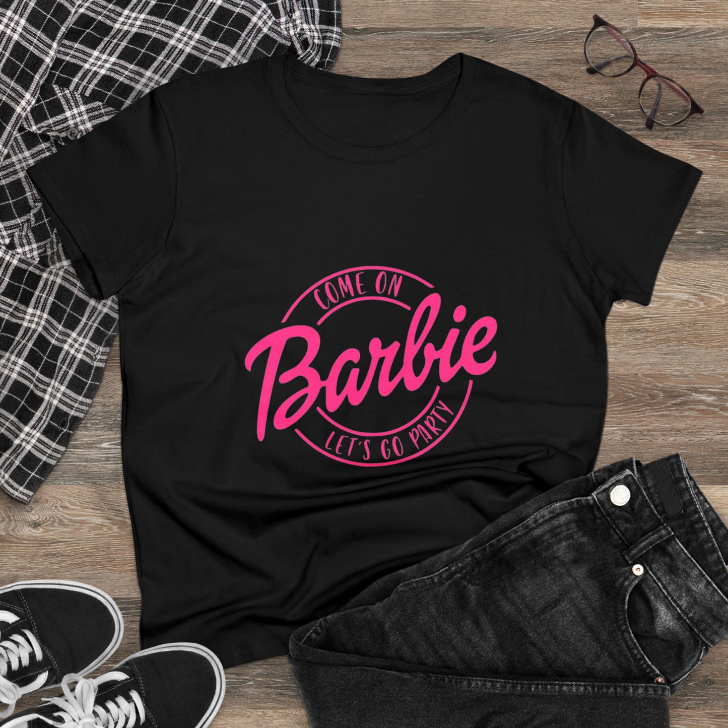 Camiseta de Barbie, vamos a la fiesta