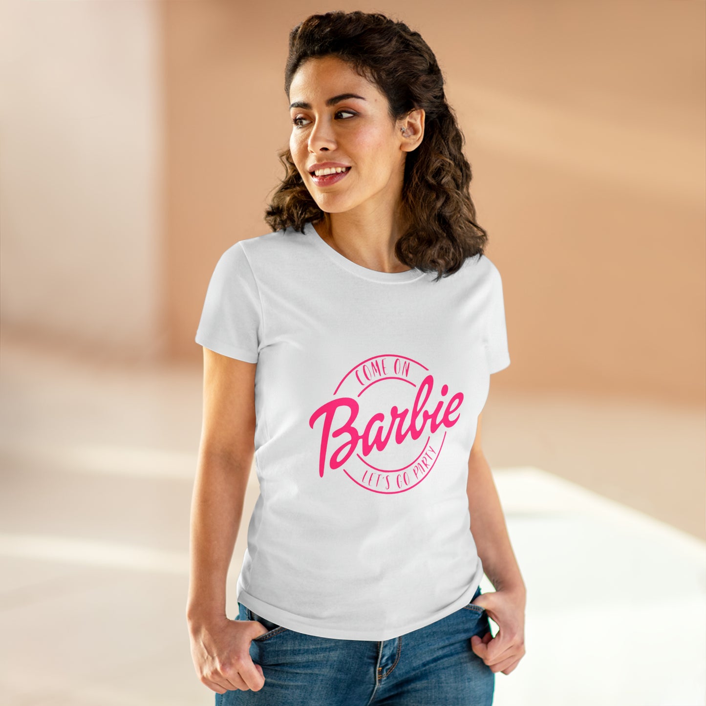 Camiseta de Barbie, vamos a la fiesta