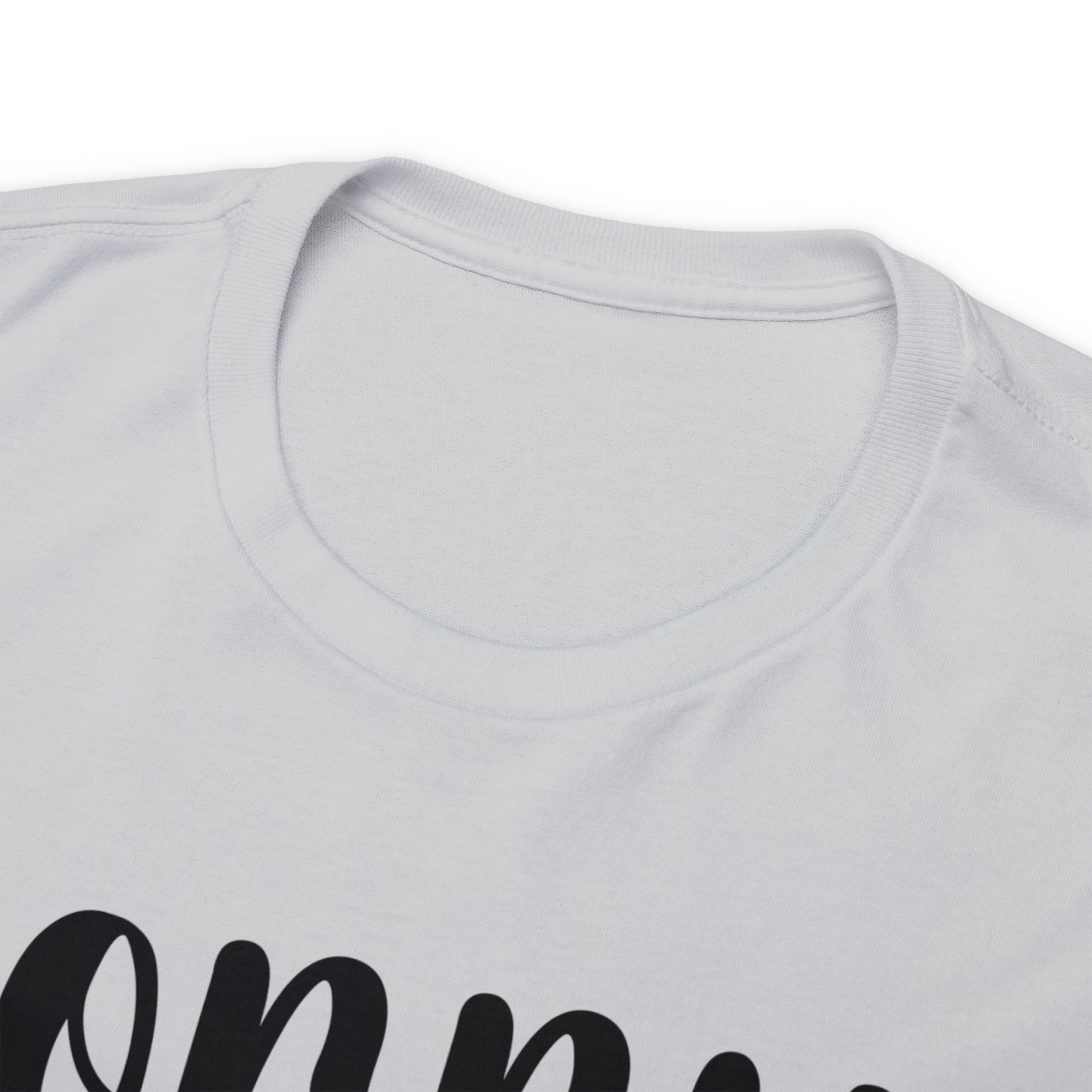 Camiseta de algodón “Lo siento, no quería venir”