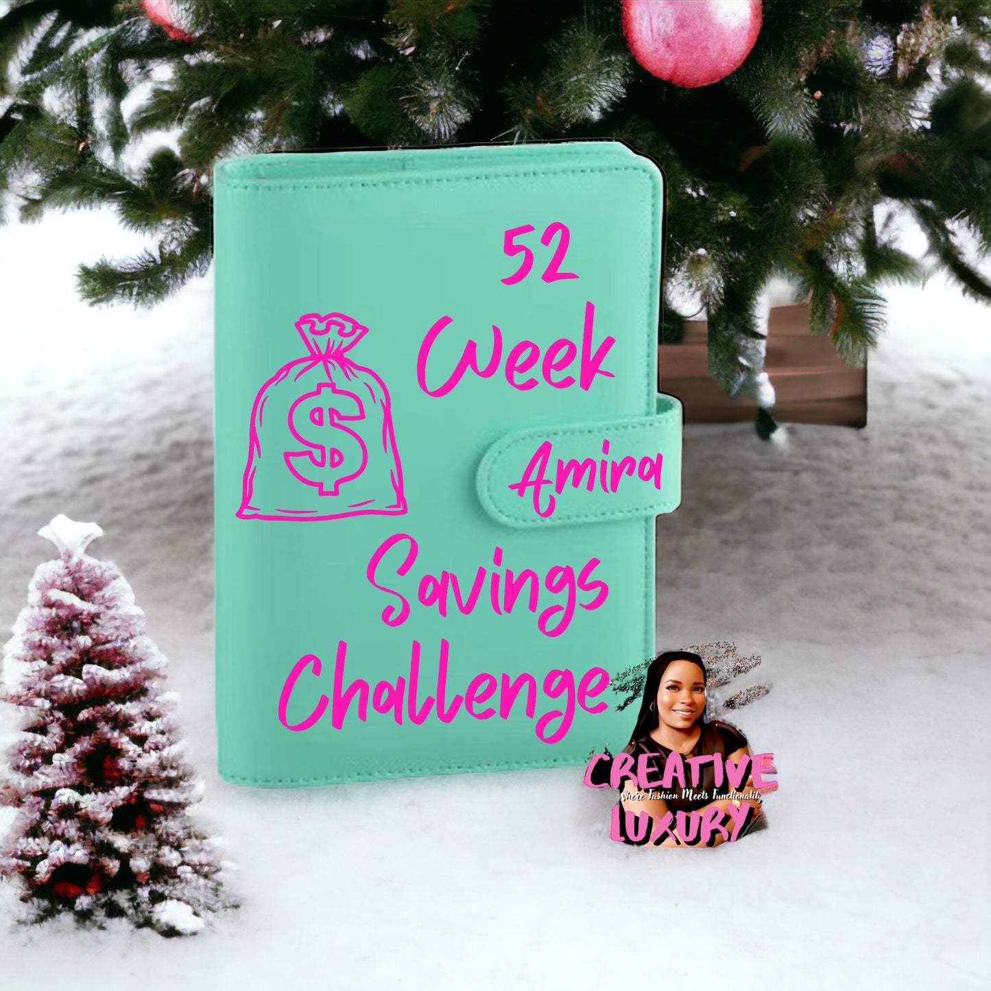 52 Week Savings Challenge Cash Stuffing Budget Binder With Envelopes