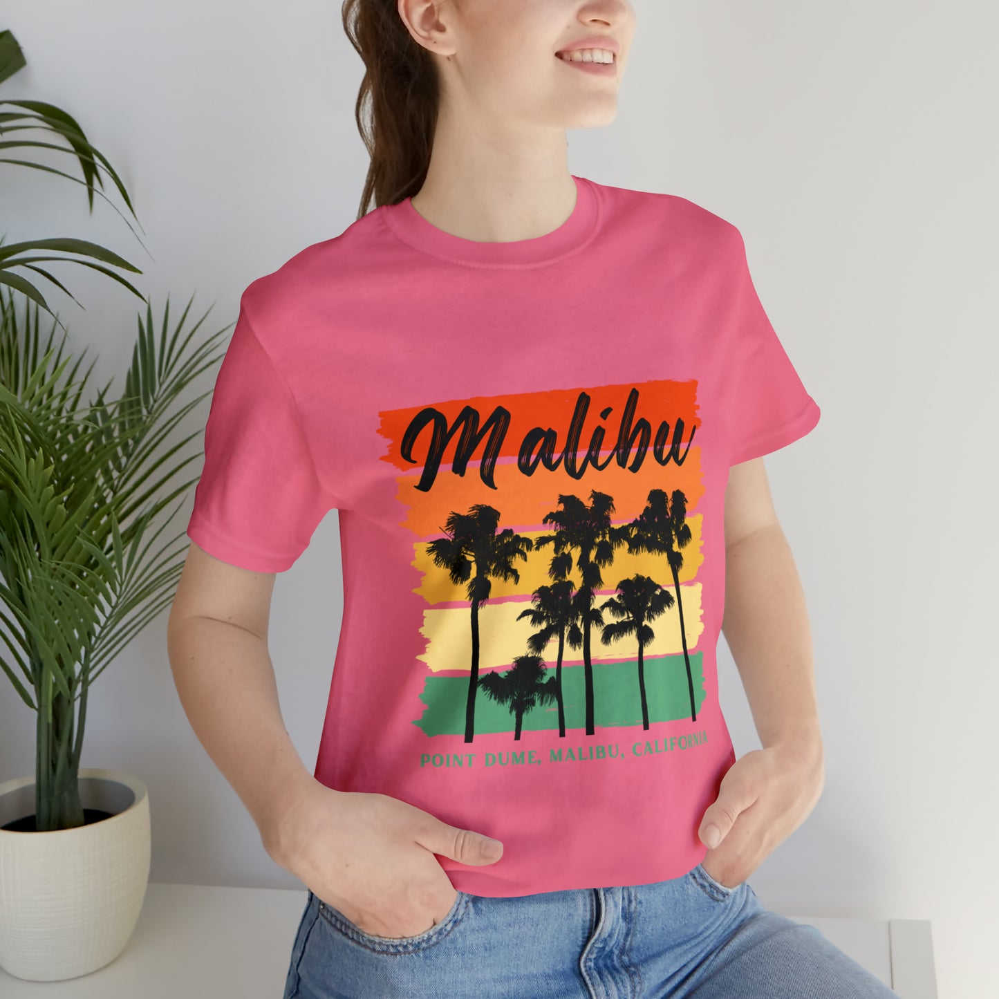 Camiseta unisex de manga corta de Malibú, California