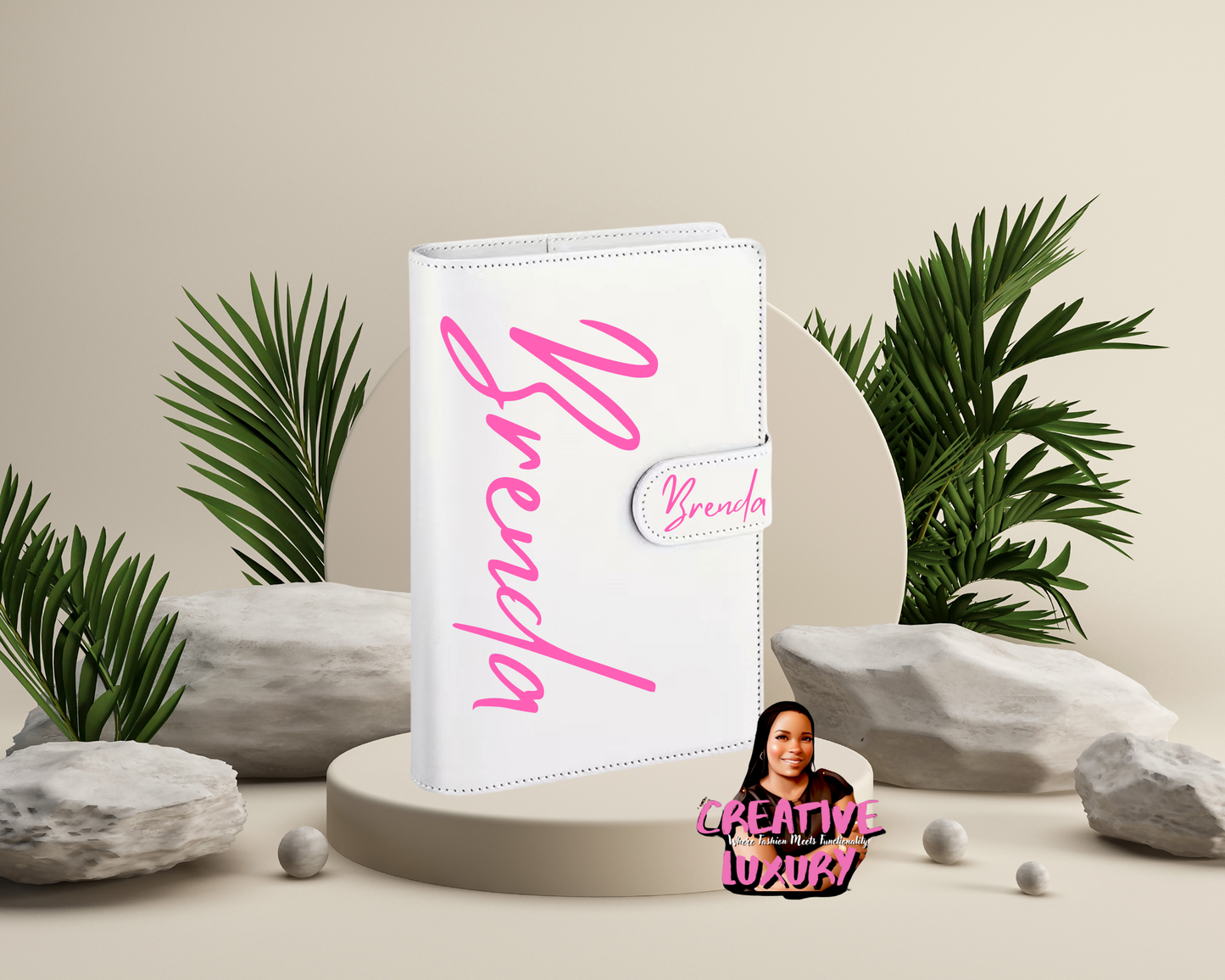 Script- MEGA Font Sized Personalized A6 Budget Binder