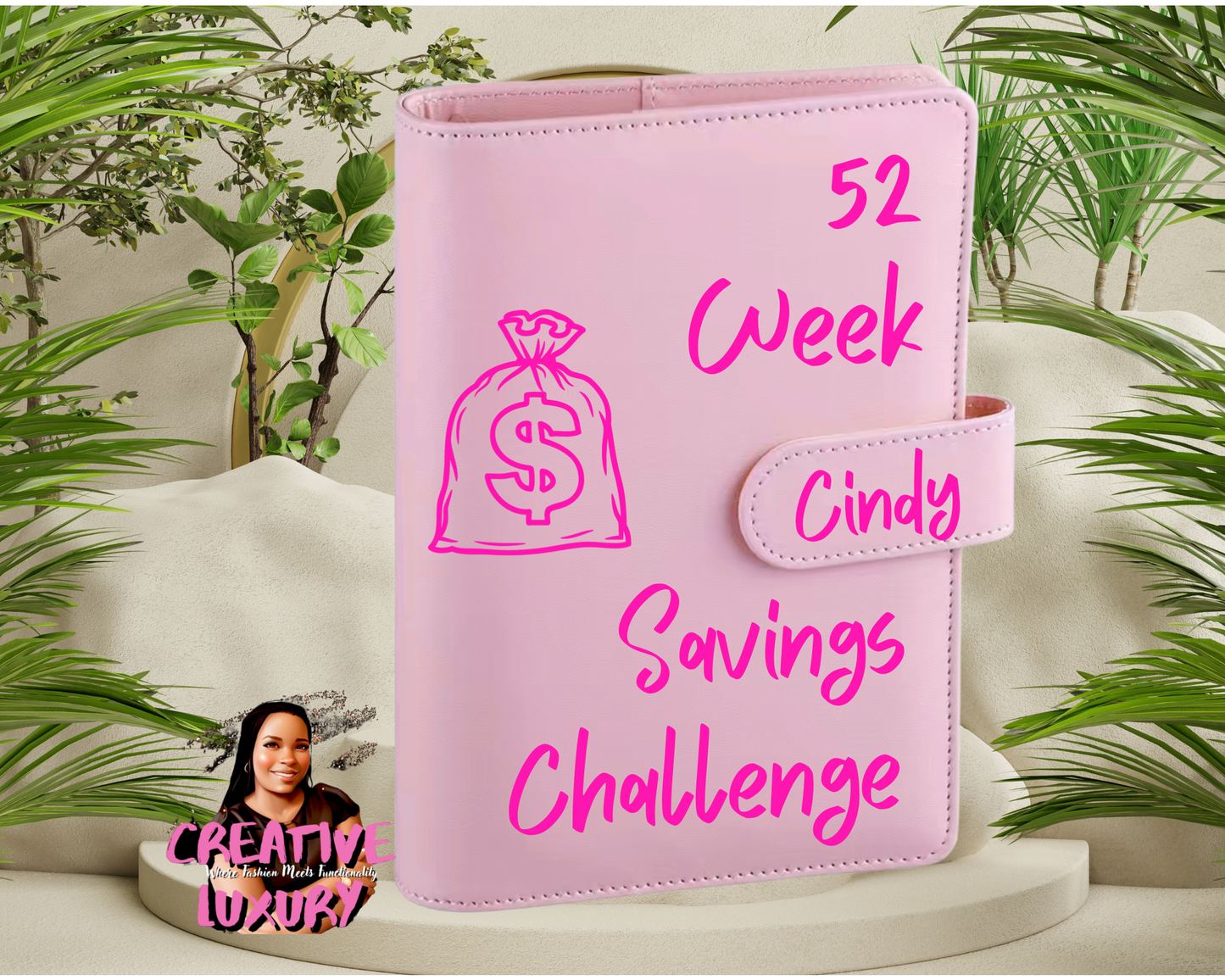 Personalized 52 Week Savings Challenge Budget Binder π°