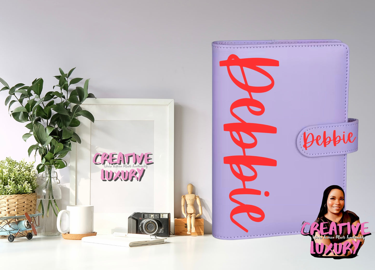 Babygirl- MEGA Font Sized Personalized A6 Budget Binder