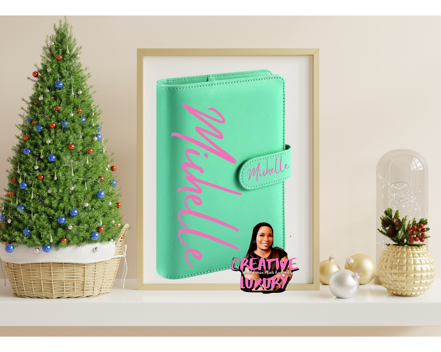 Script- MEGA Font Sized Personalized A6 Budget Binder
