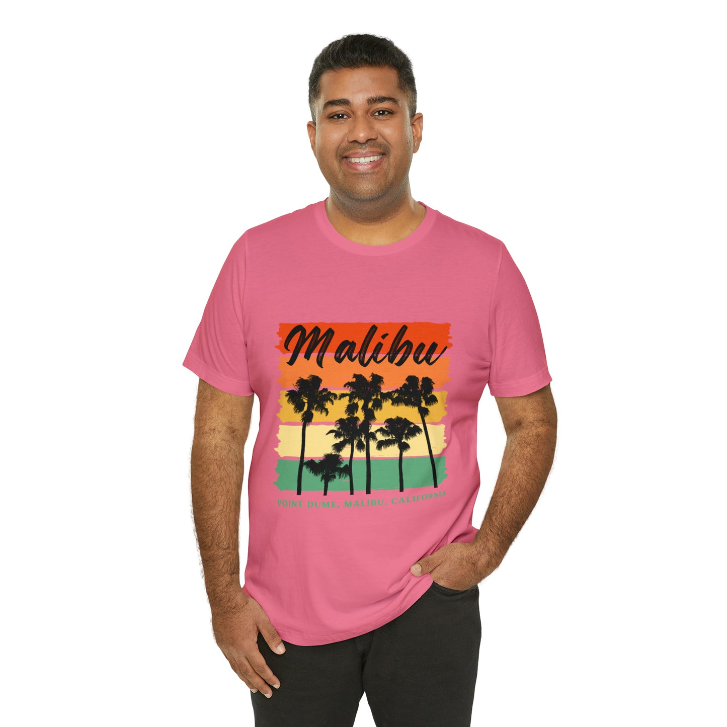 Camiseta unisex de manga corta de Malibú, California