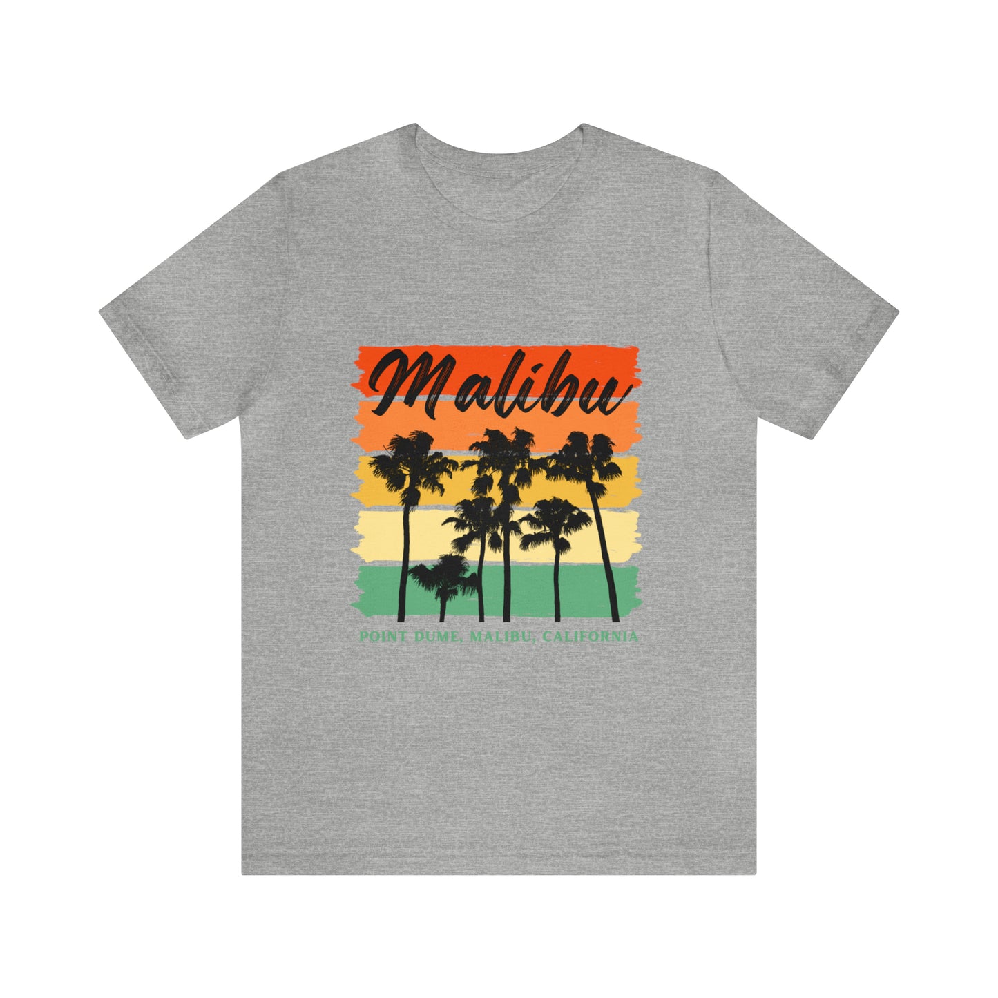 Camiseta unisex de manga corta de Malibú, California