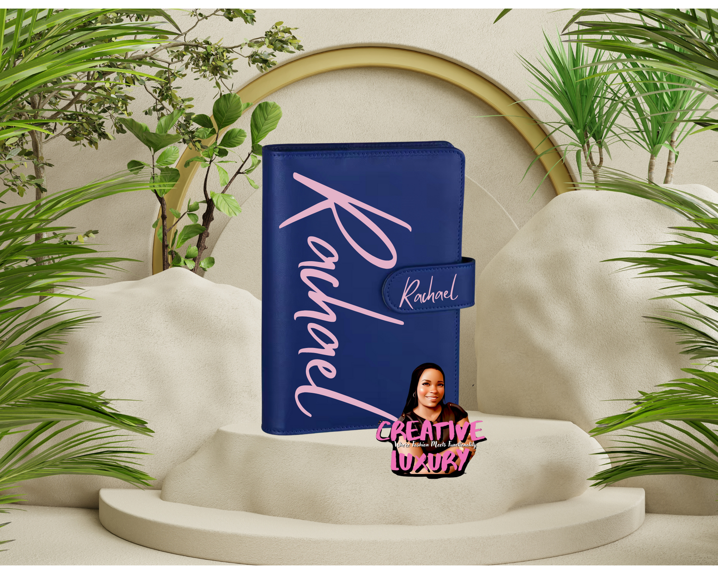 Script- MEGA Font Sized Personalized A6 Budget Binder