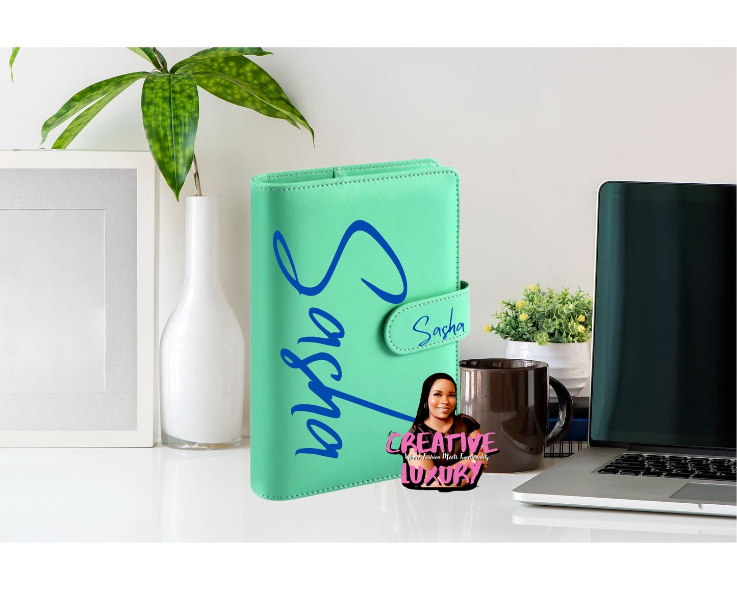 Script- MEGA Font Sized Personalized A6 Budget Binder