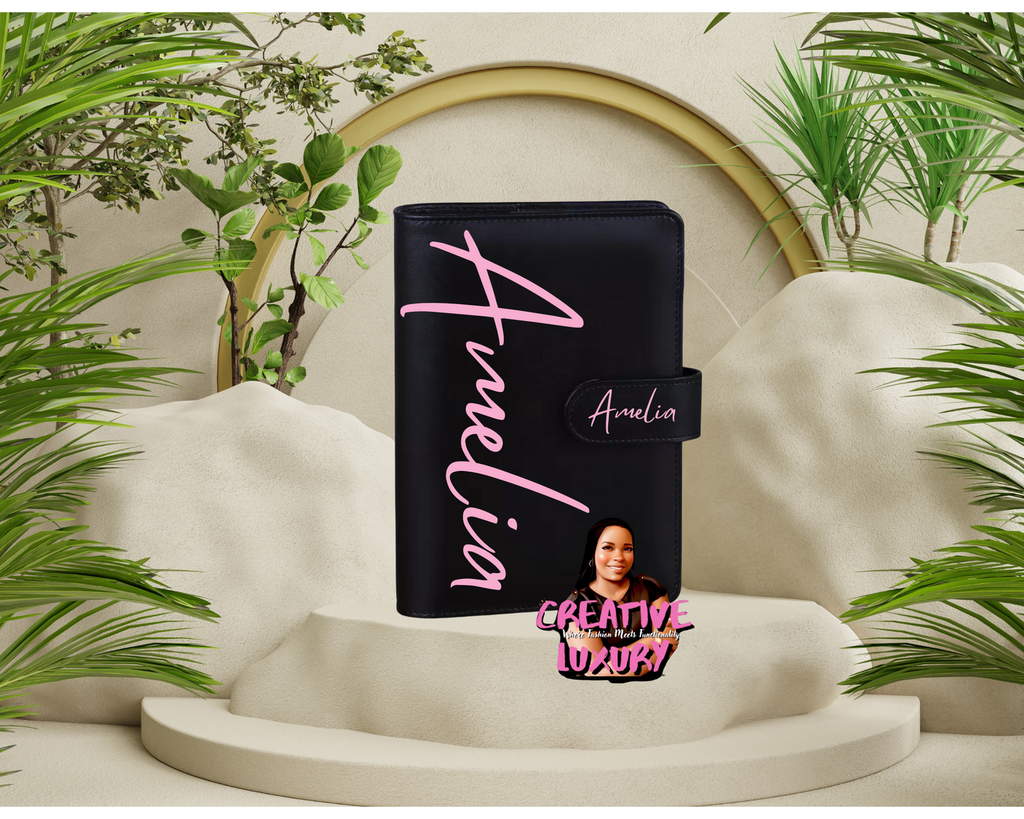 Script- MEGA Font Sized Personalized A6 Budget Binder