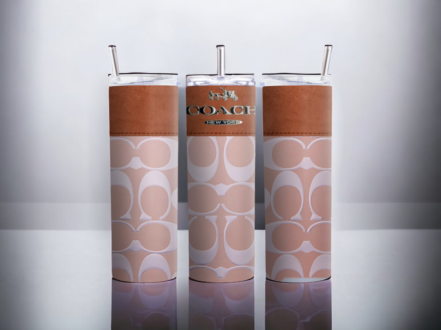 Vaso de lujo, vaso delgado de 20 oz, vaso delgado de 20 oz, vaso con logotipo, logotipo de marca de moda, vaso