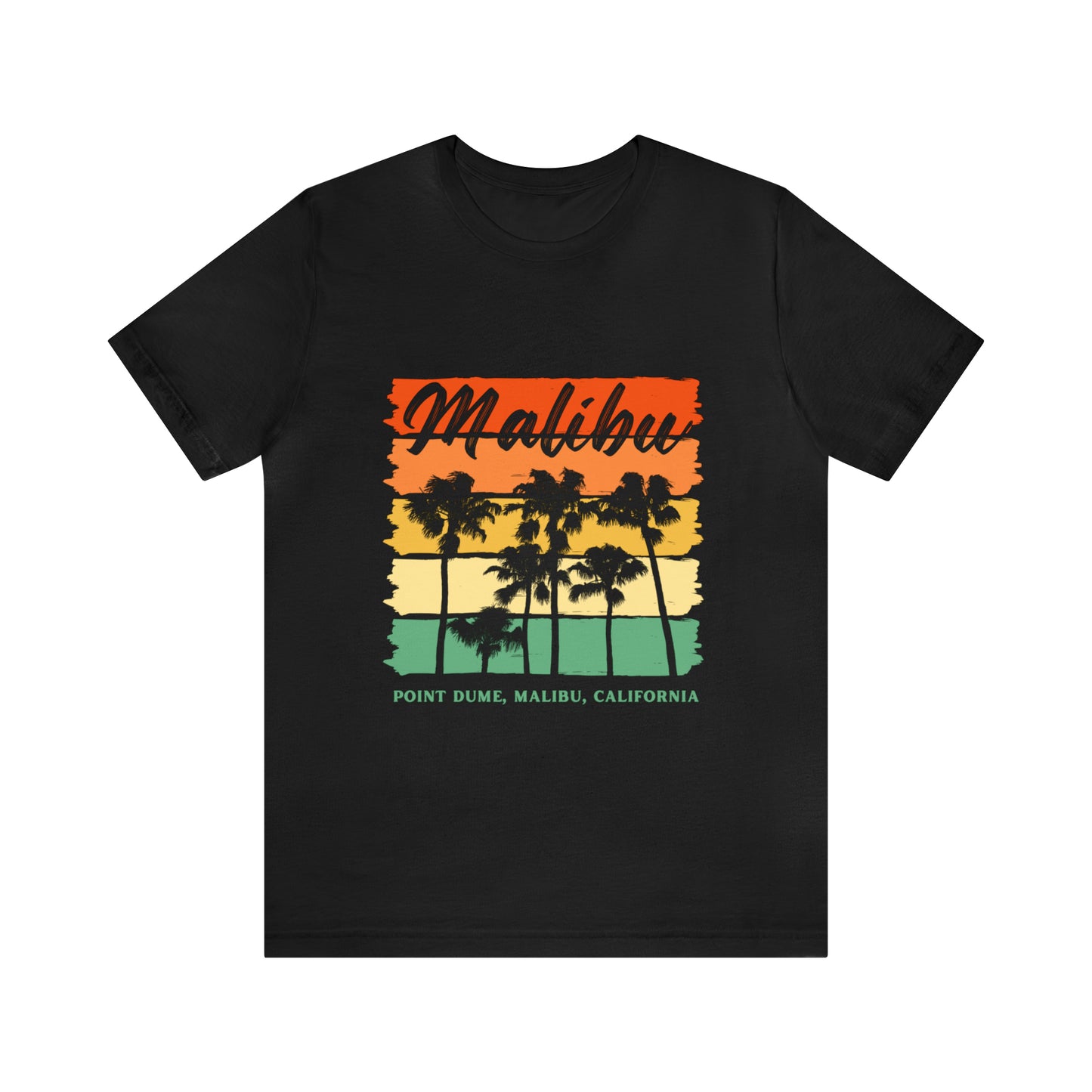 Camiseta unisex de manga corta de Malibú, California