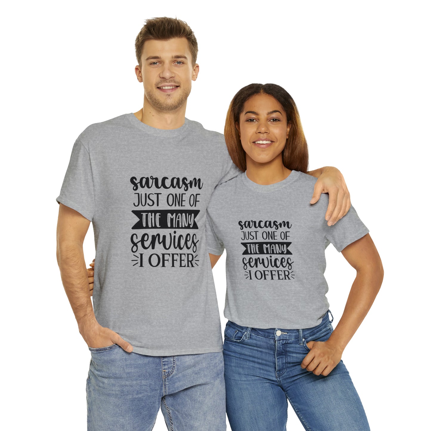 Camiseta unisex de algodón grueso