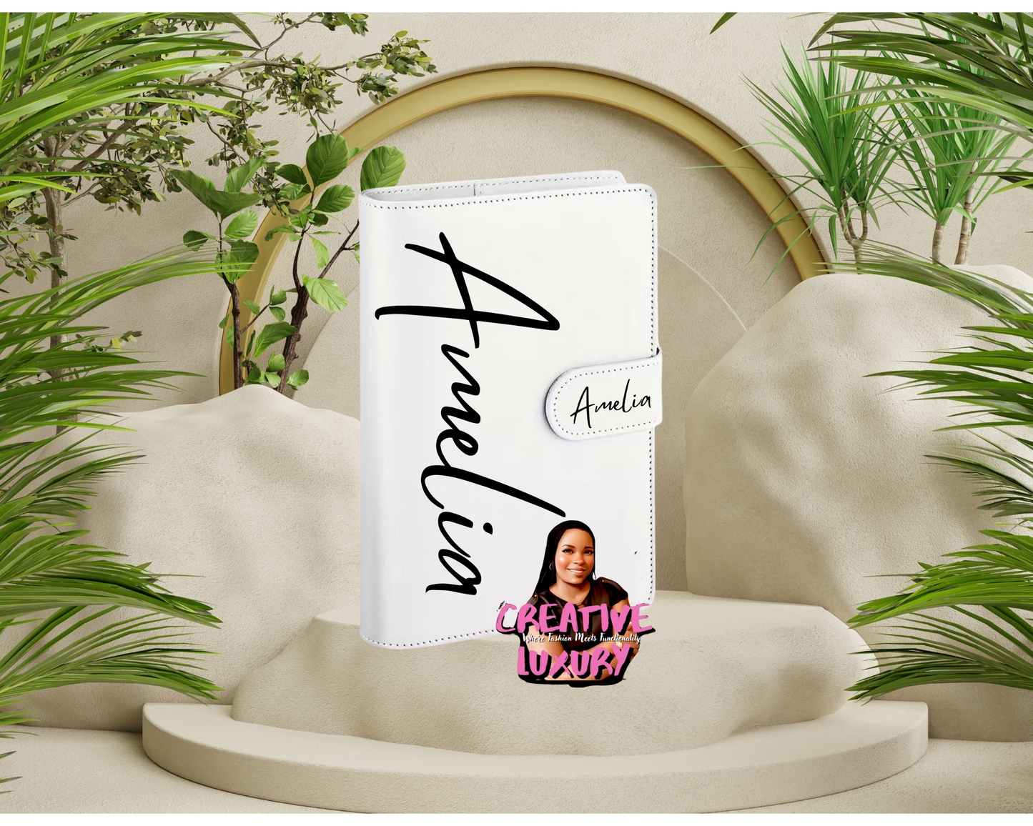 Script- MEGA Font Sized Personalized A6 Budget Binder