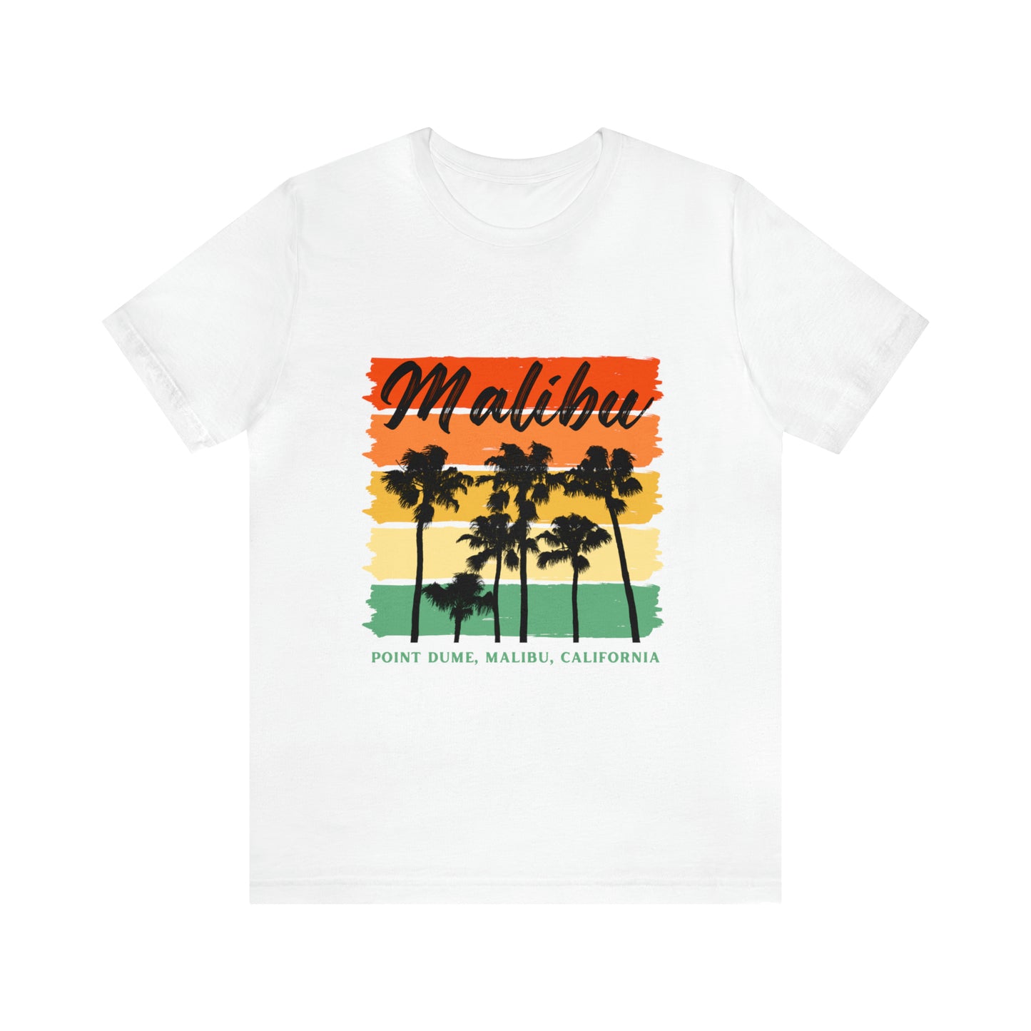 Camiseta unisex de manga corta de Malibú, California