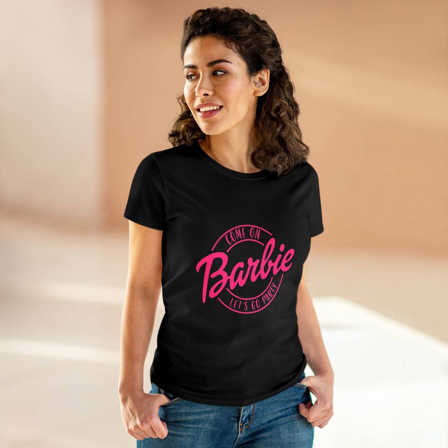 Camiseta de Barbie, vamos a la fiesta