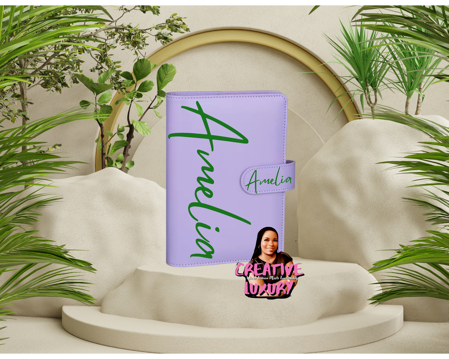 Script- MEGA Font Sized Personalized A6 Budget Binder