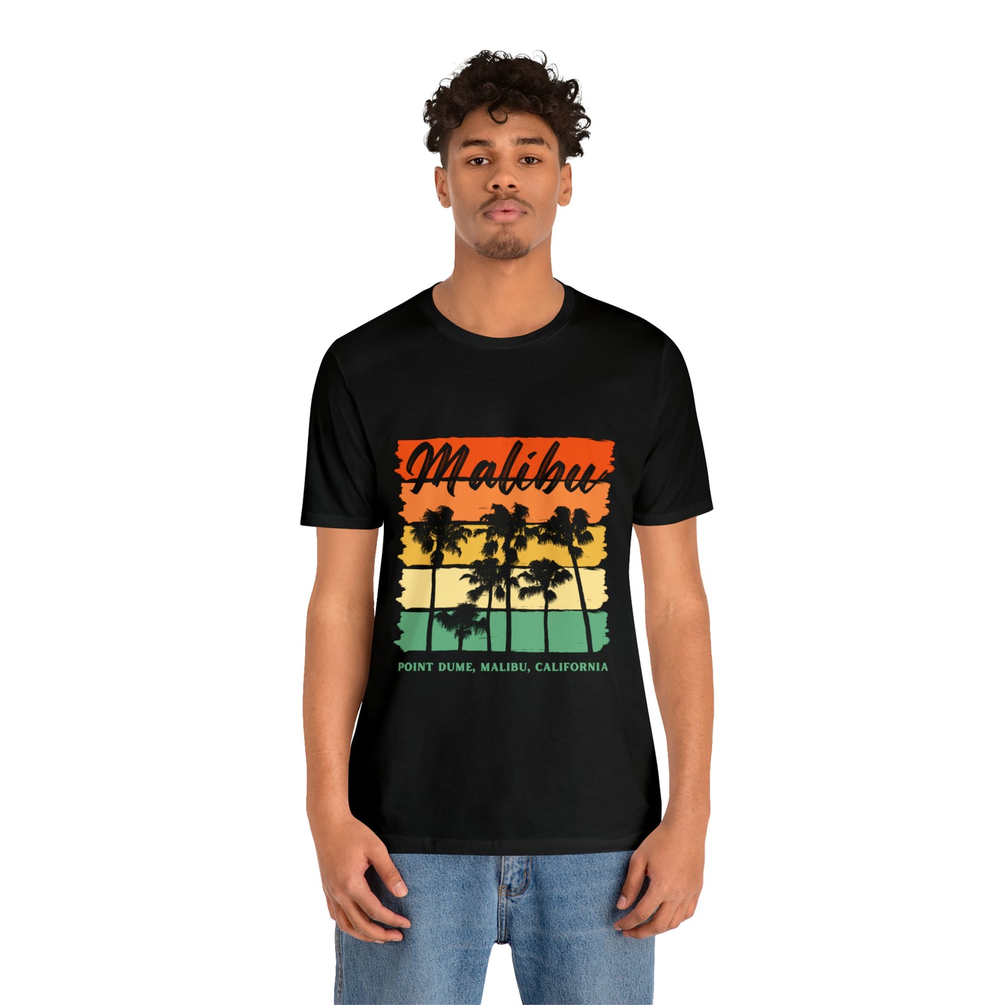 Camiseta unisex de manga corta de Malibú, California