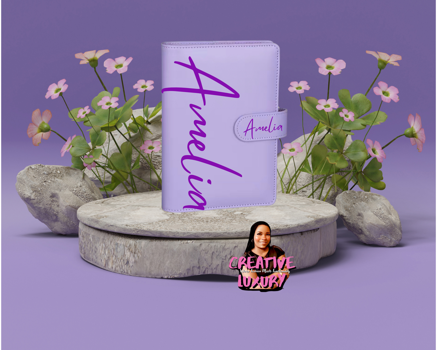 Script- MEGA Font Sized Personalized A6 Budget Binder