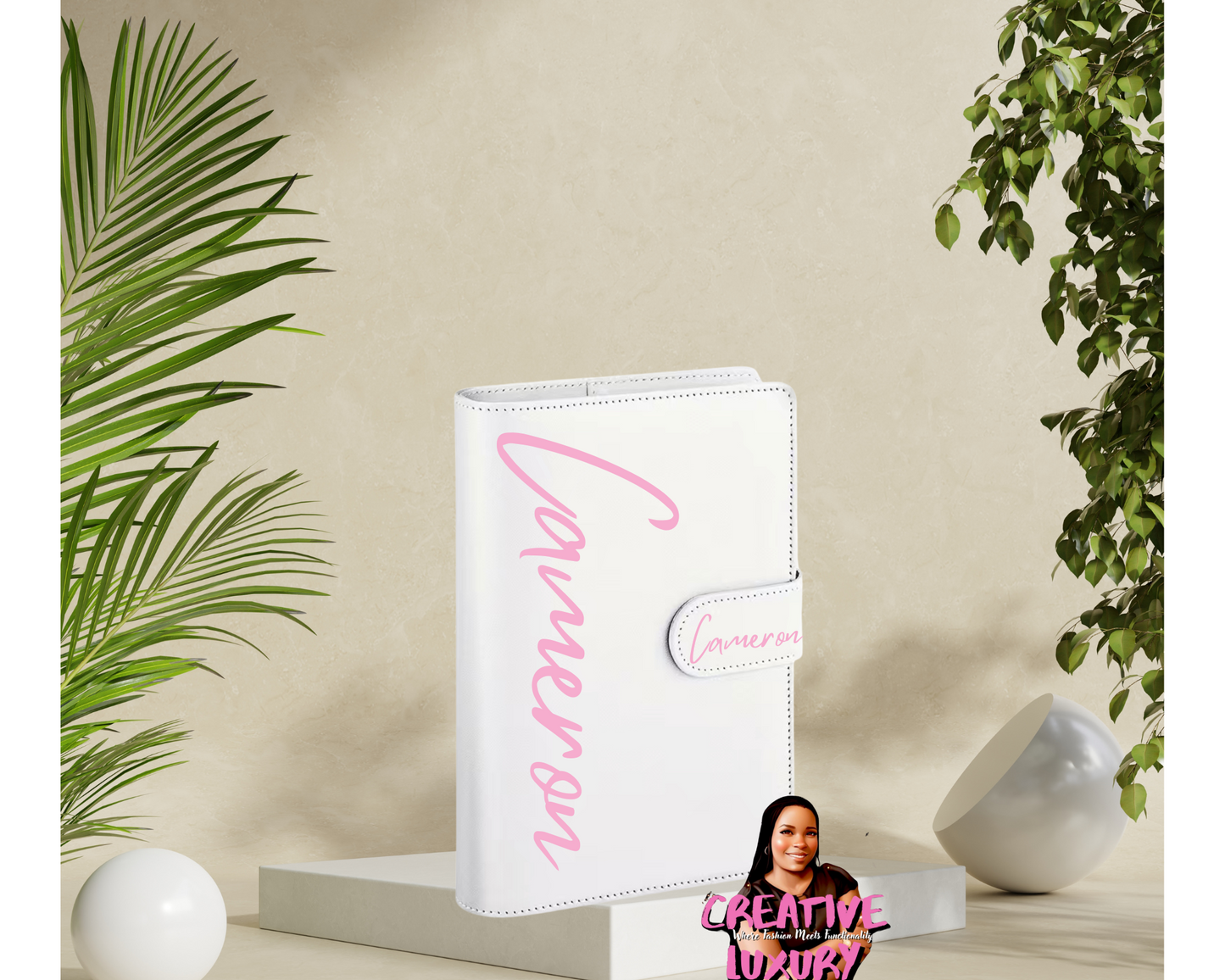 Script- MEGA Font Sized Personalized A6 Budget Binder