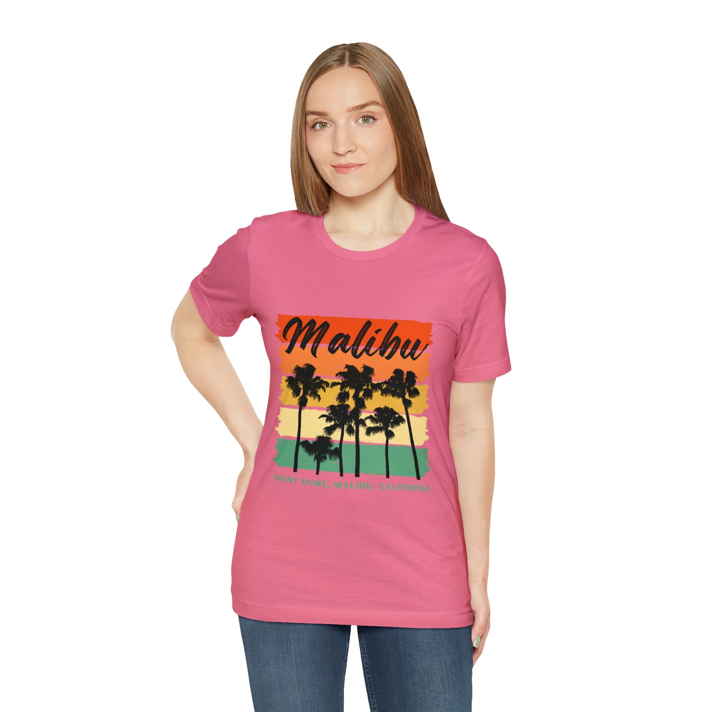 Camiseta unisex de manga corta de Malibú, California
