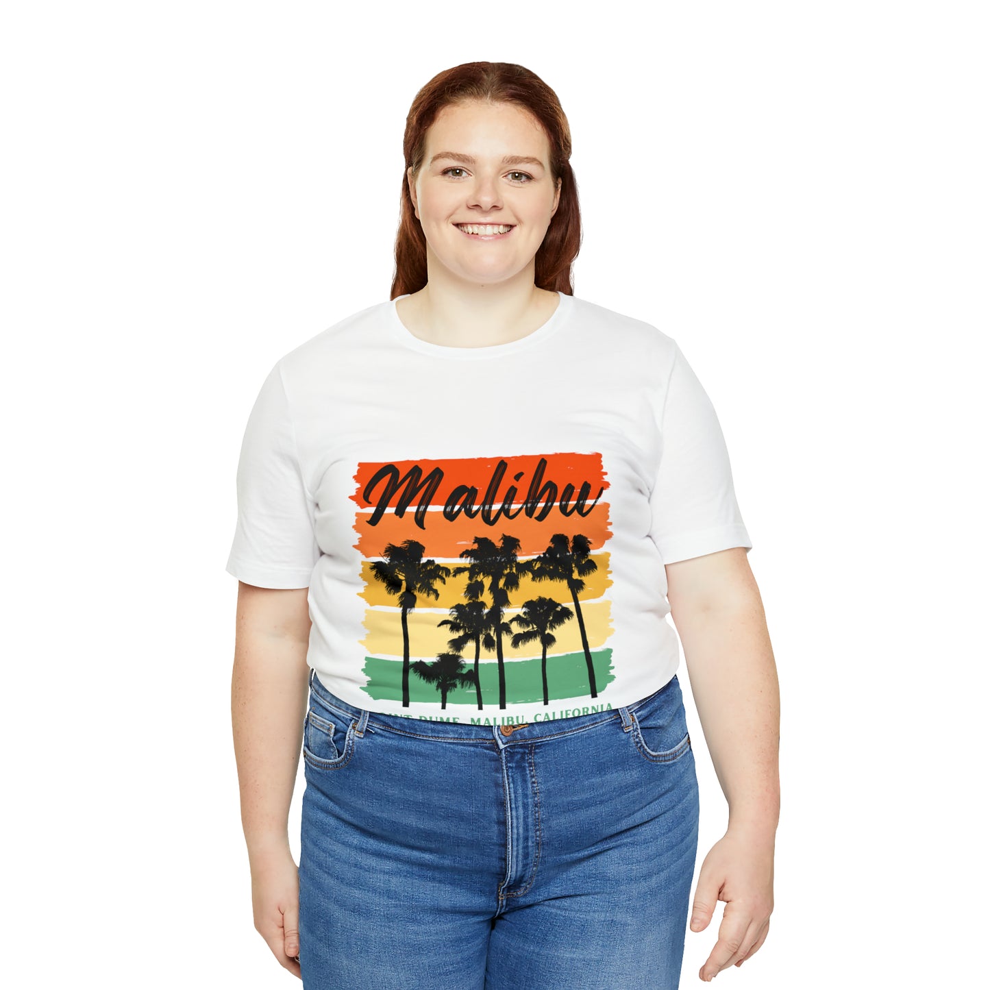Camiseta unisex de manga corta de Malibú, California