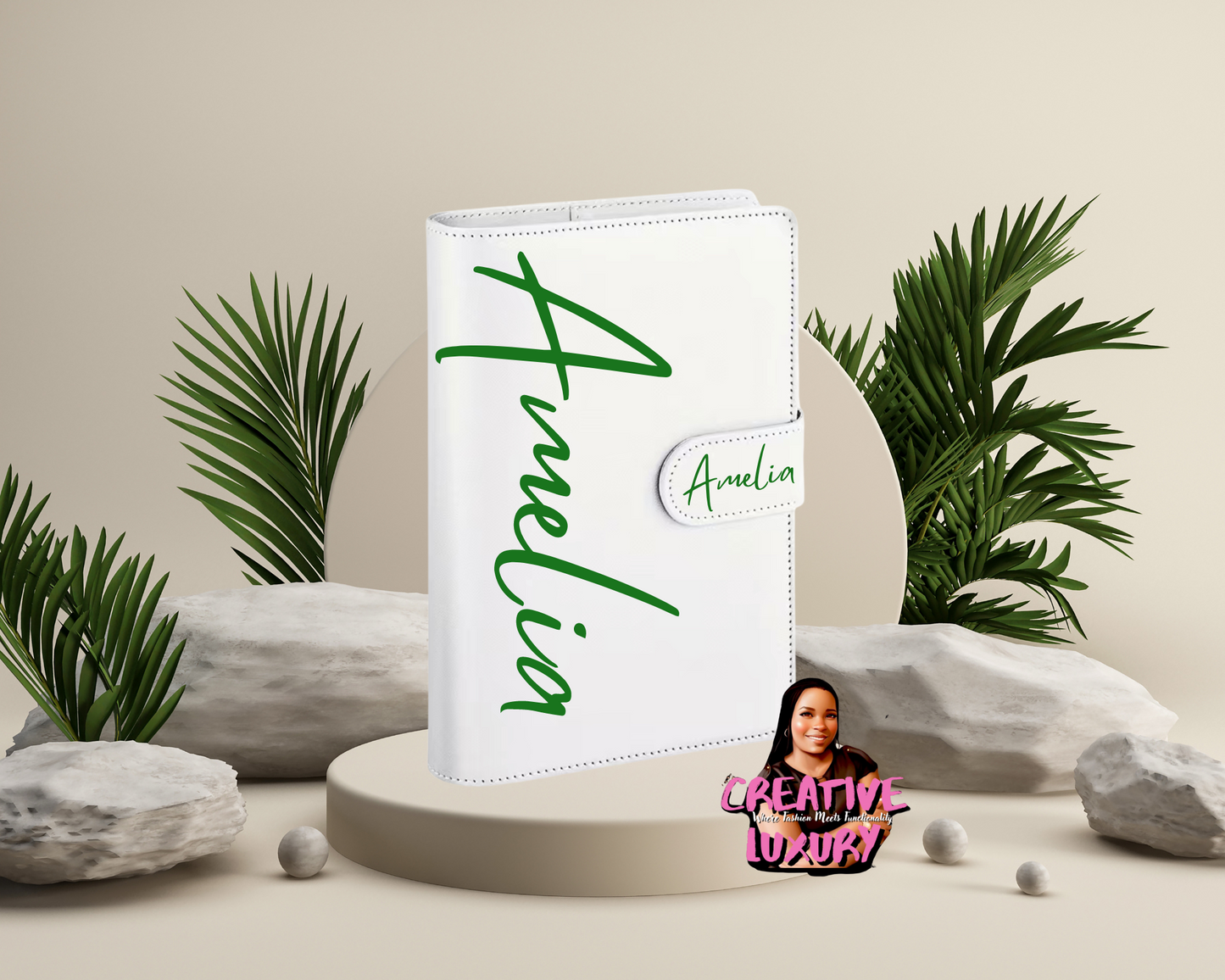 Script- MEGA Font Sized Personalized A6 Budget Binder