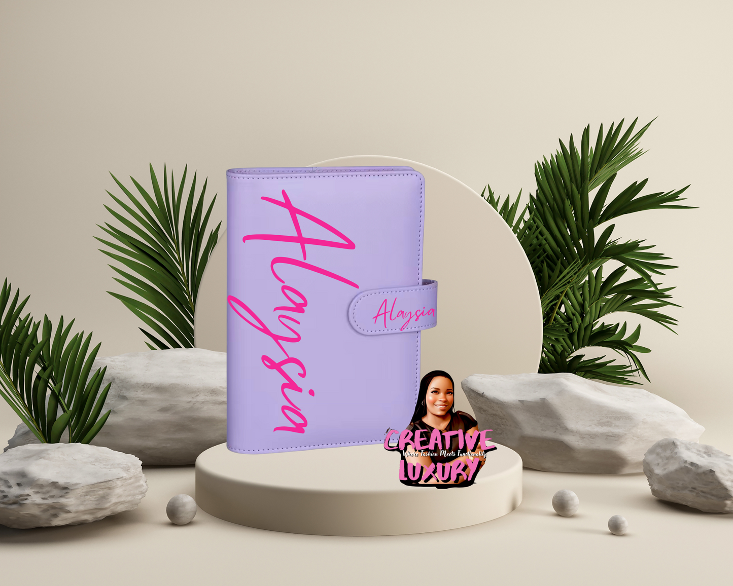 Script- MEGA Font Sized Personalized A6 Budget Binder