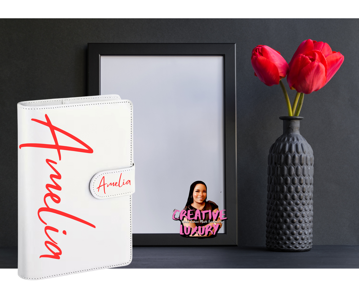 Script- MEGA Font Sized Personalized A6 Budget Binder