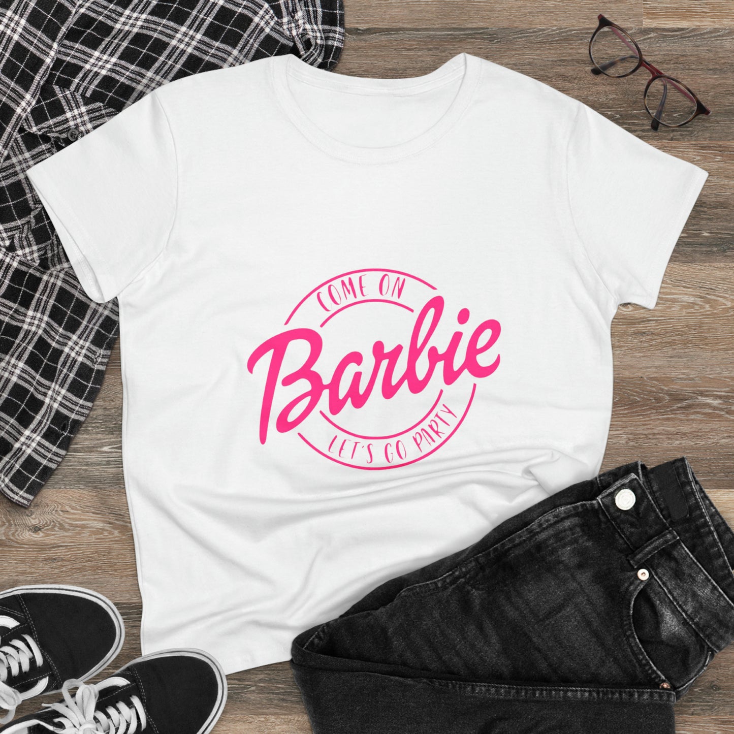 Camiseta de Barbie, vamos a la fiesta