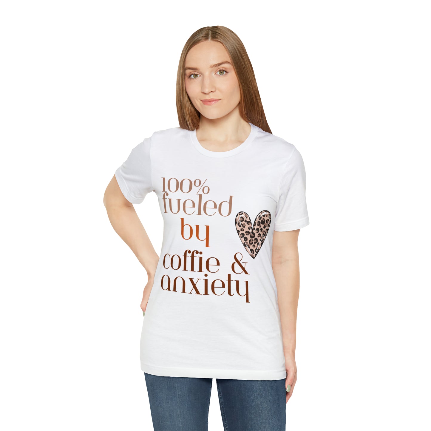 Camiseta de manga corta Coffee & Anxiety