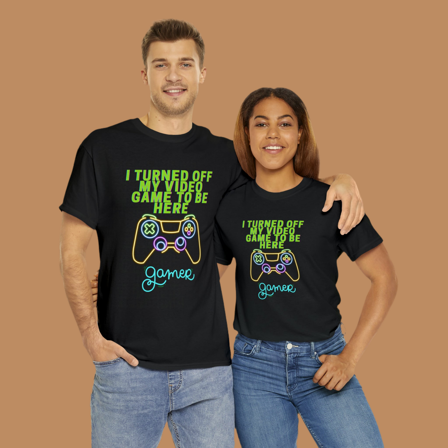 Camiseta unisex de algodón grueso para jugadores