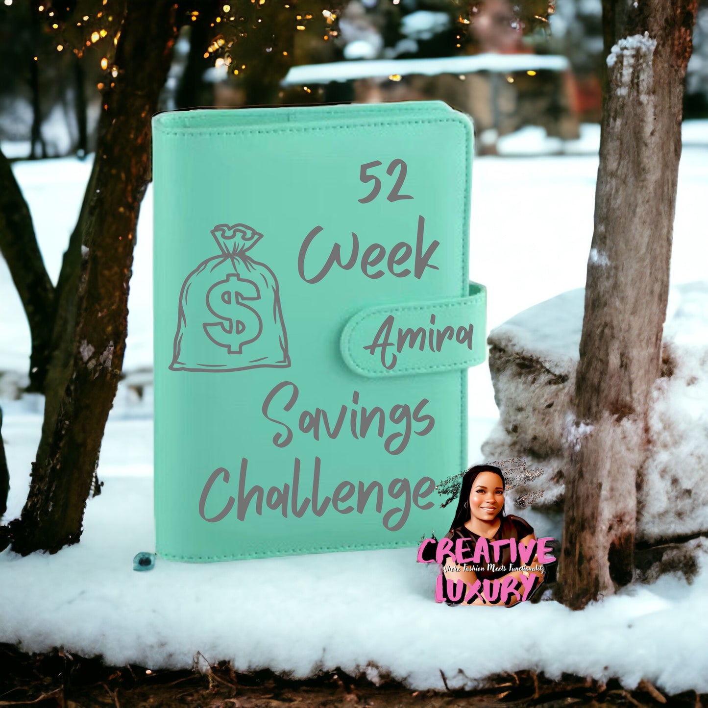 Personalized 52 Week Savings Challenge Budget Binder π°