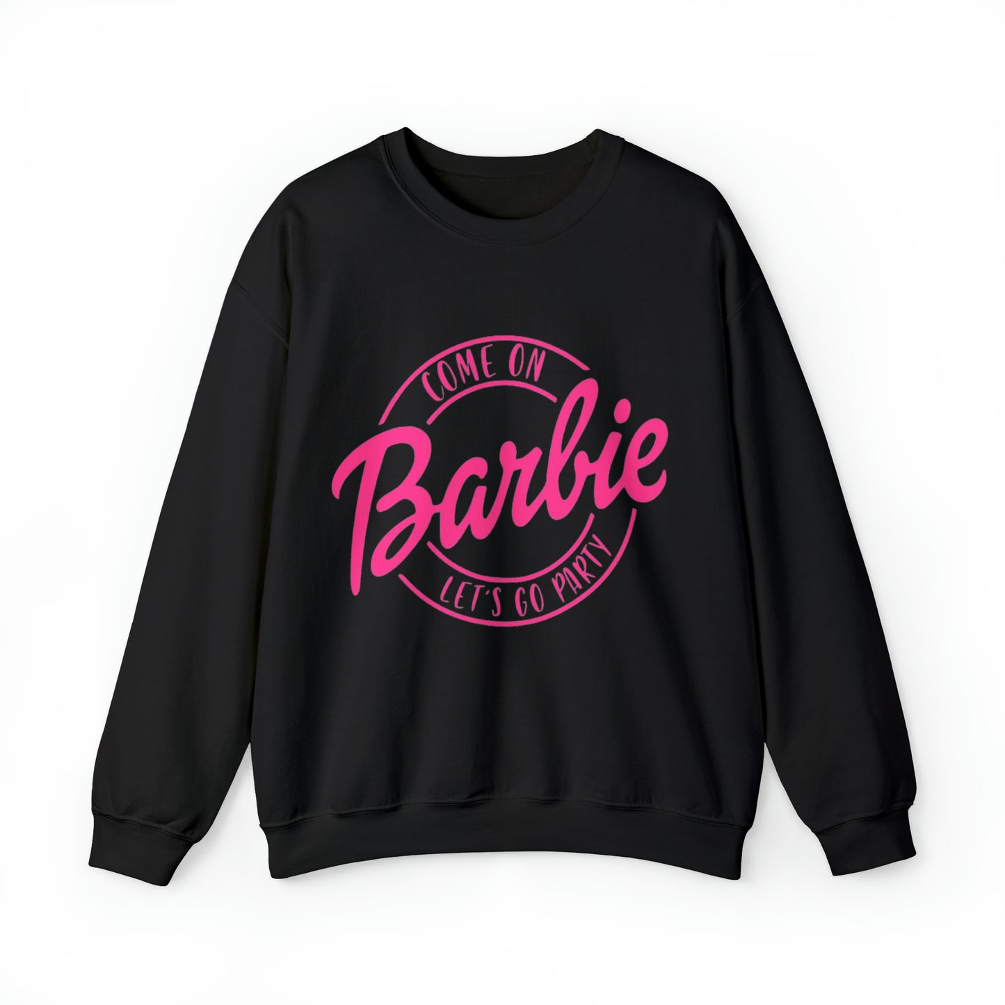 Sudadera con cuello redondo Let's Go Party de Barbie