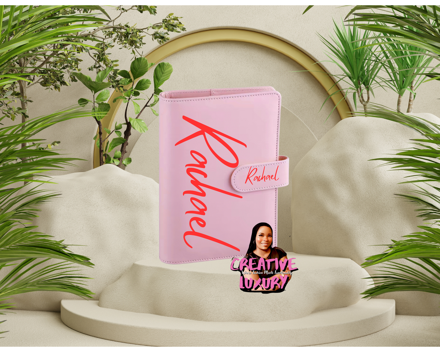 Script- MEGA Font Sized Personalized A6 Budget Binder