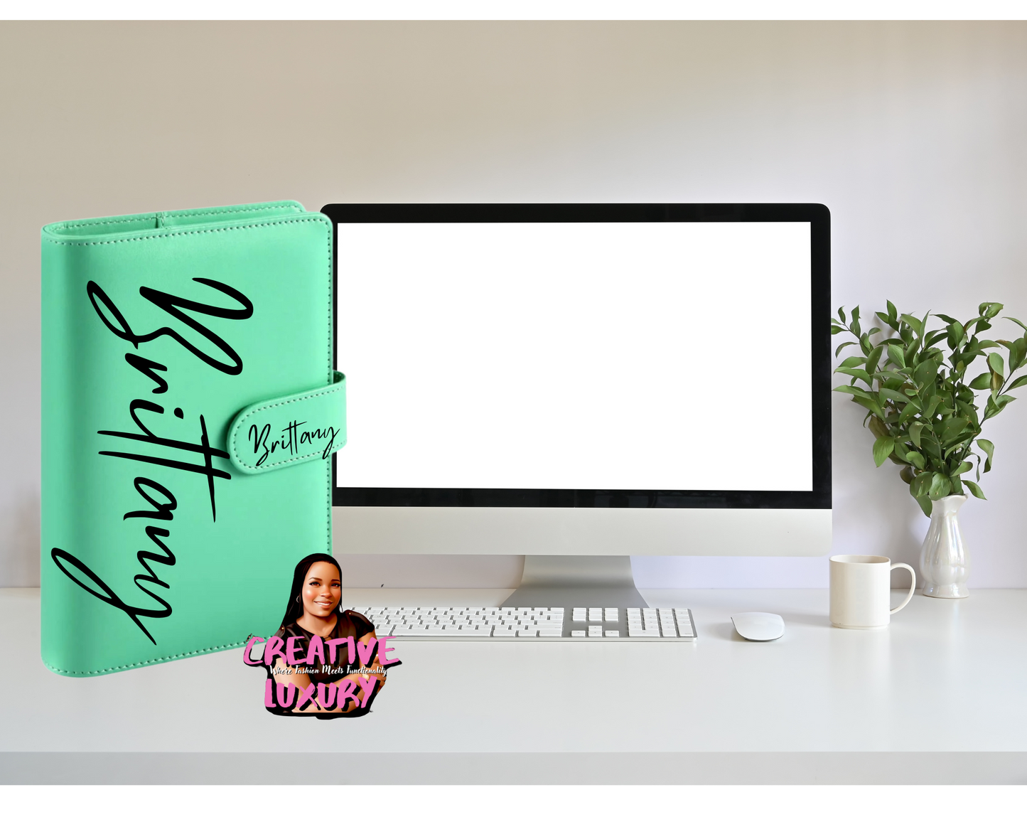 Script- MEGA Font Sized Personalized A6 Budget Binder
