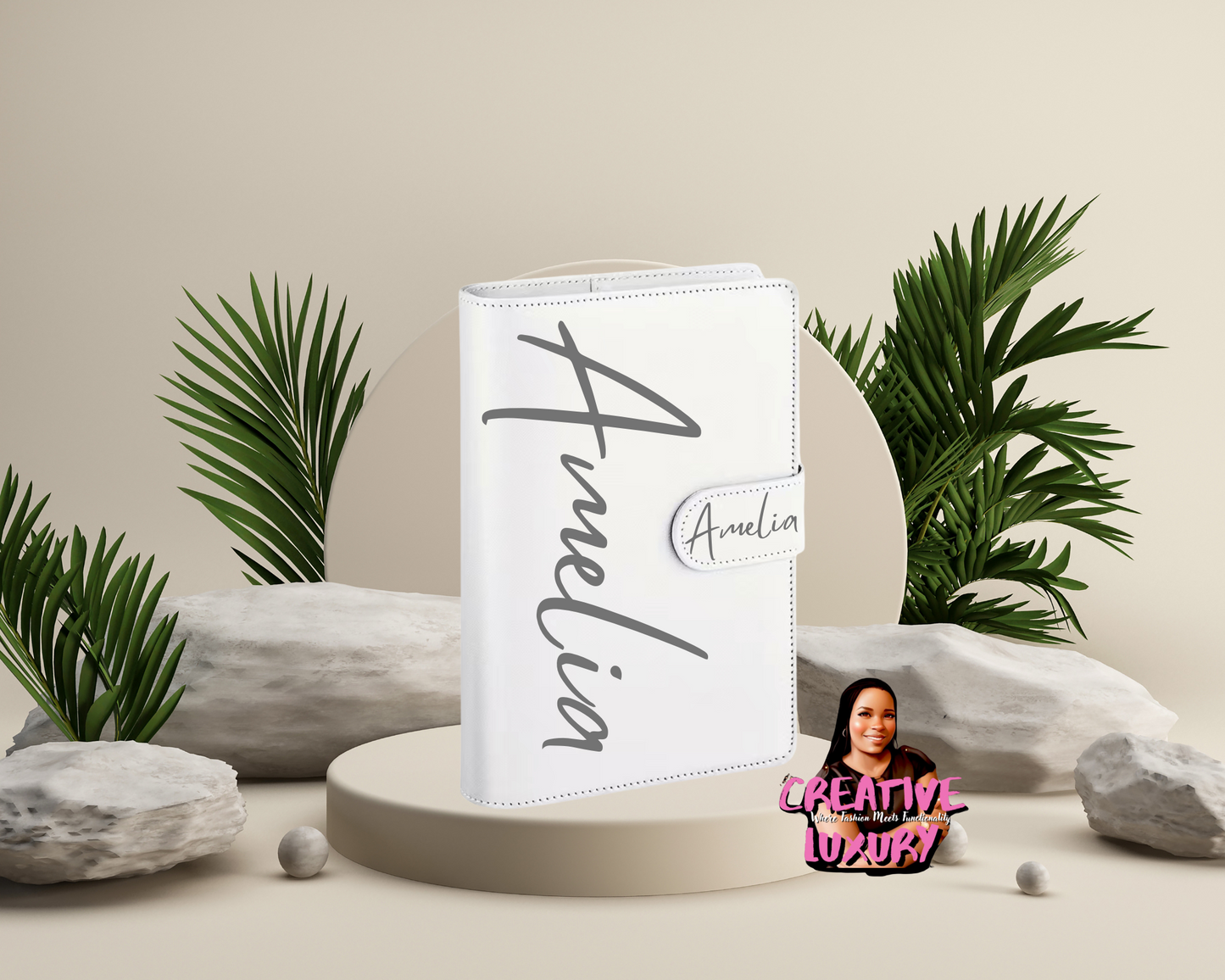 Script- MEGA Font Sized Personalized A6 Budget Binder