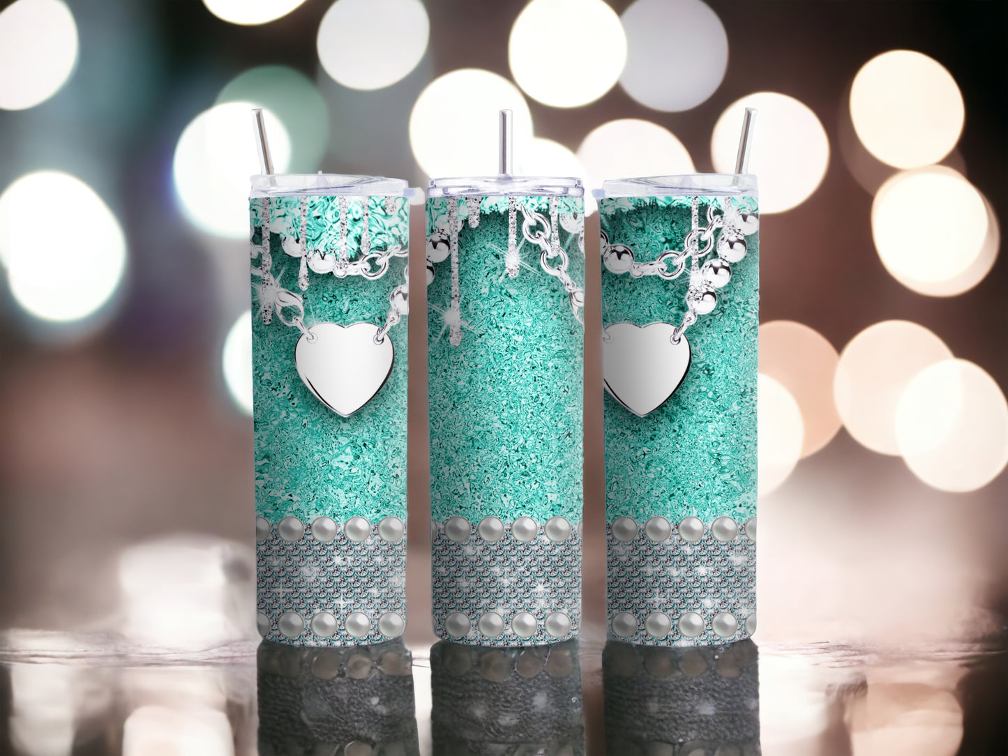 Vaso delgado de 20 oz inspirado en un diseñador